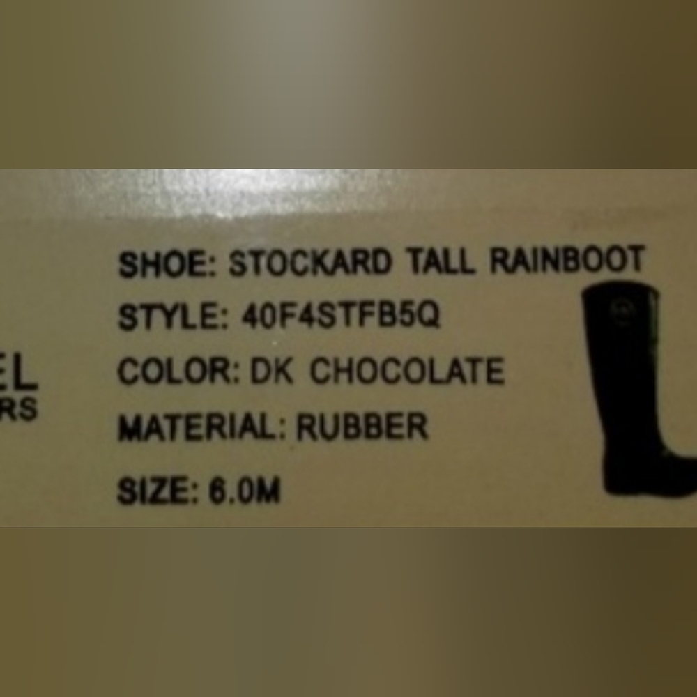 Michael Kors "Stockard" Tall Rain Boots - Picture 5 of 5